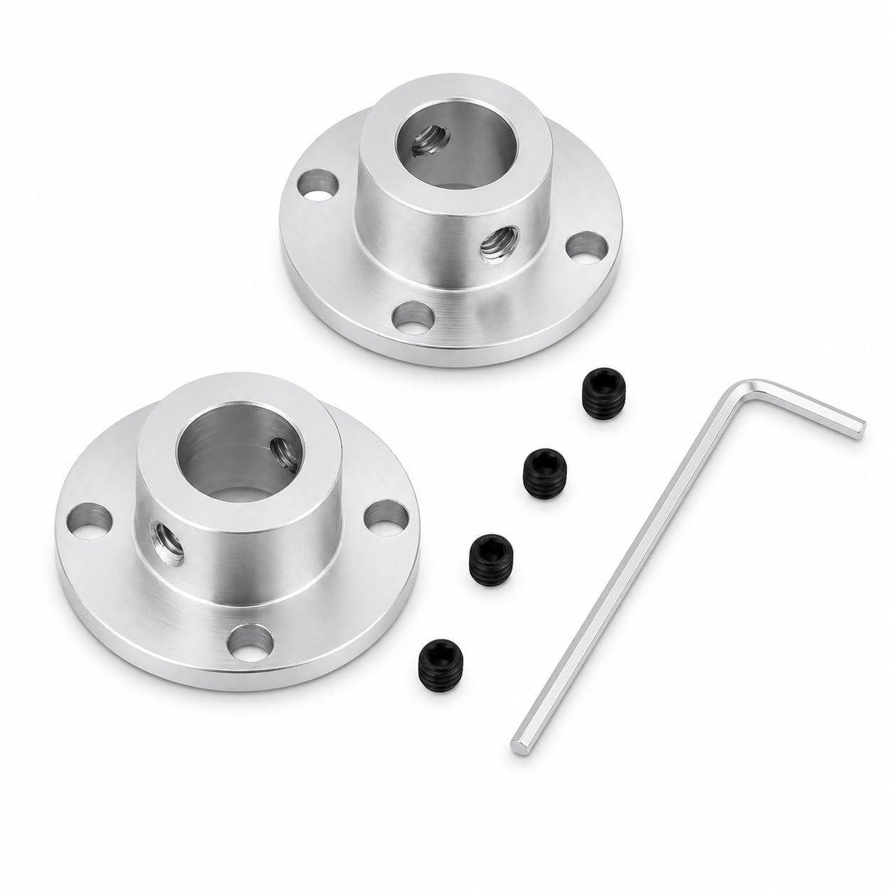 アタッチメント attachment メンズリング　18号 Yuecoom 2pcs 18mm Flange, Flange Coupler, Shaft Coupling, M4 Rigid